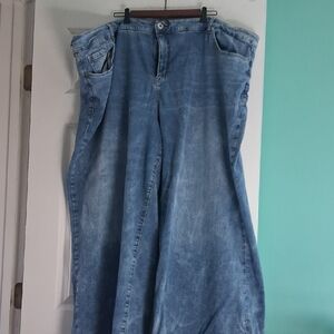 torrid Light Wash Wide-Leg Jeans